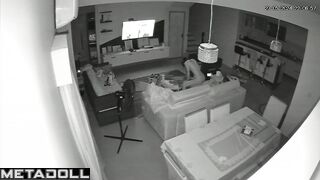 Swedish couple having sex in their messy room HD