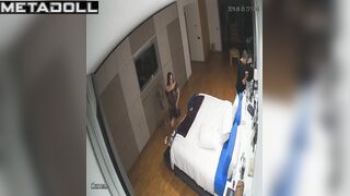 My girlfriend's parents fuck before going to sleep real spy cam