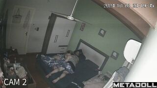 Amazing ass Ukrainian brunette mother gets fucked in doggy style voyeur cam