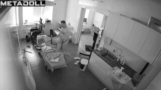 Busty Israeli brunette MILF wets the bed while fucking recording