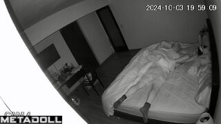 Sweet Australian brunette MILF gets fucked hard by her husband spy cam