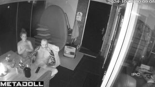 Skinny Israeli blonde mom fucks her husband wildly hidden IP cam