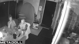 Skinny Israeli blonde mom fucks her husband wildly hidden IP cam