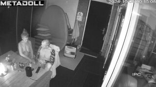 Skinny Israeli blonde mom fucks her husband wildly hidden IP cam