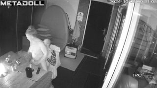 Skinny Israeli blonde mom fucks her husband wildly hidden IP cam