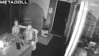 Skinny Israeli blonde mom fucks her husband wildly hidden IP cam