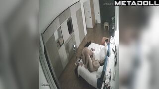Naked Russian brunette wife gets fucked brutally hidden camera