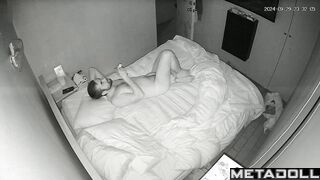 Busty woman Latina receives oral sex