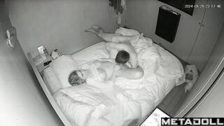 Busty woman Latina receives oral sex