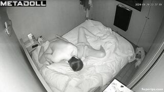 Busty woman Latina receives oral sex