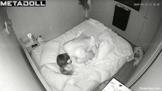 Busty woman Latina receives oral sex