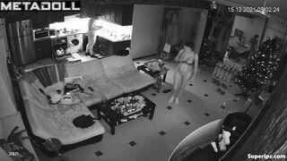 Drunk Russian woman gets fucked on the couch