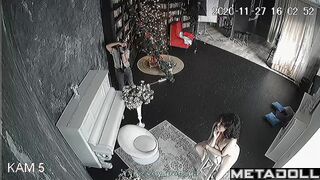 Naughty young girl takes naked pictures