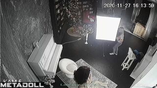 Naughty young girl takes naked pictures