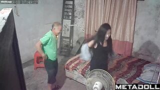 Old Chinese man fucks his granddaughter
