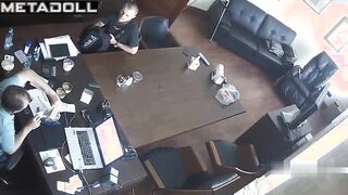 German boss fucks his mature secretary