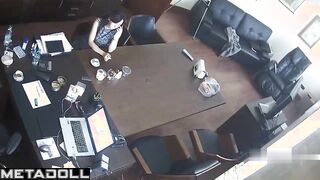 German boss fucks his mature secretary