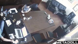 German boss fucks his mature secretary