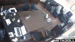 German boss fucks his mature secretary