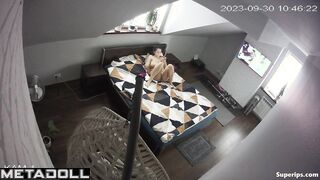 Busty mature woman masturbates with a vibrator