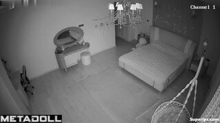 Arab college girl naked in her room