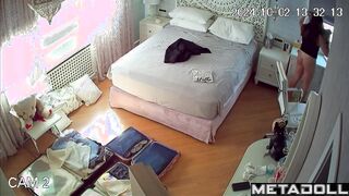 Cute British girl changes her dirty panties