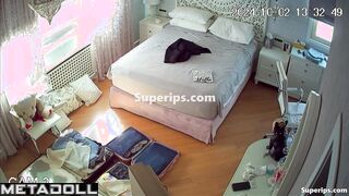 Cute British girl changes her dirty panties