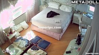 Cute British girl changes her dirty panties