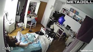 Redhead Girl records herself masturbating