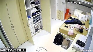 Arab college girl in sexy underwear
