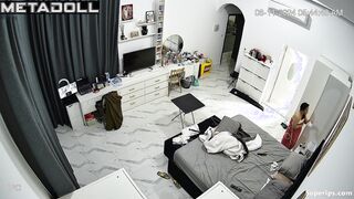 Arabian royalty wife naked in her room
