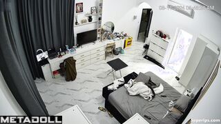 Arabian royalty wife naked in her room
