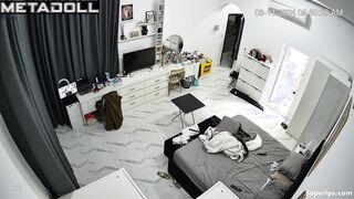 Arabian royalty wife naked in her room