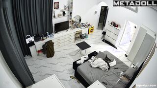 Arabian royalty wife naked in her room
