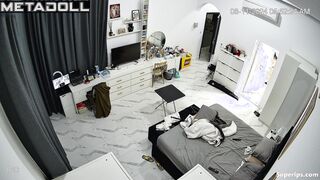 Arabian royalty wife naked in her room