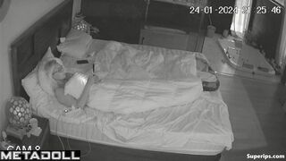 Old German woman records herself masturbating