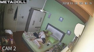 Busty Romanian brunette mature wife fucks with an old man spy cam record
