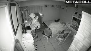 Swedish new couple fuck hard in their bed live HD