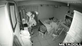 Swedish new couple fuck hard in their bed live HD