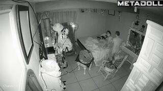Swedish new couple fuck hard in their bed live HD