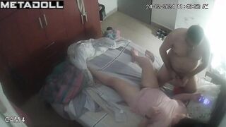 Romanian parents having sex in the bedroom live stream