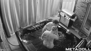 Beautiful dirty couple having sex until they fall asleep spy cam record