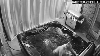 Beautiful dirty couple having sex until they fall asleep spy cam record