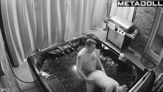 Beautiful dirty couple having sex until they fall asleep spy cam record