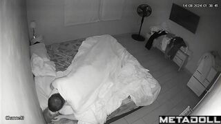 Amazing amateur Canadian couple fuck wildly in their bed online