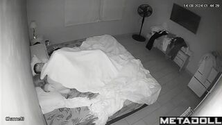 Amazing amateur Canadian couple fuck wildly in their bed online