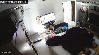 Big tits Spanish blonde mom gives her husband a handjob HD