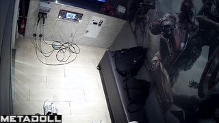 Korean couple groping each other all night