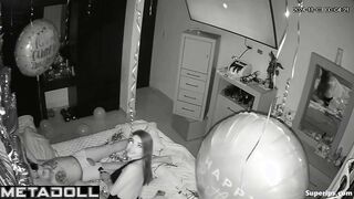 Latina girl gets fucked in her birthday