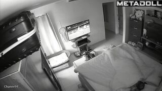My girlfriend's parents having sex in their daughter’s room voyeur cam